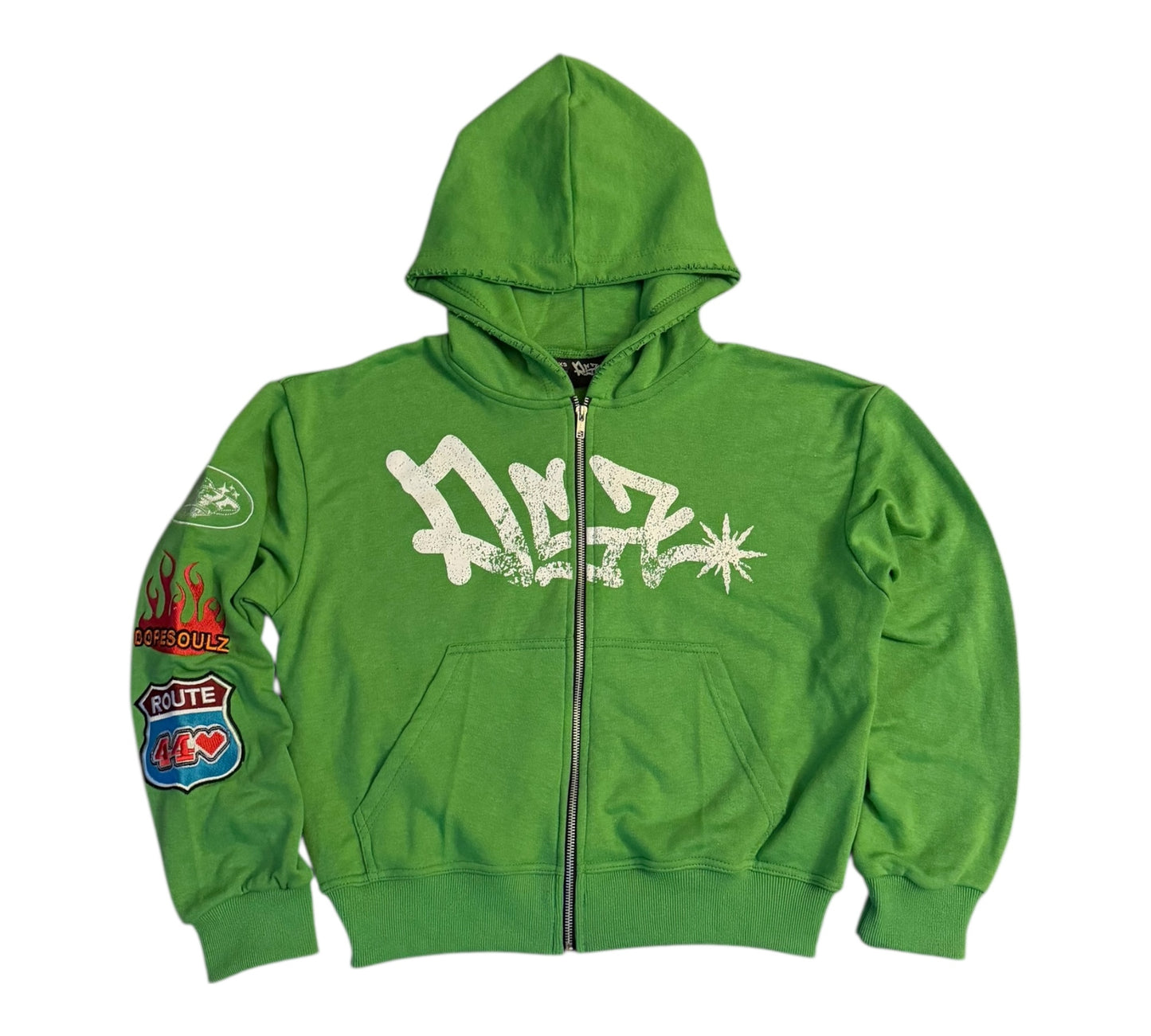 DSZ Slime Green Zip-Up